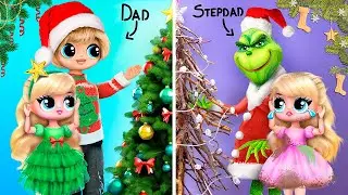 Dad vs Stepdad / 34 DIYs for LOL OMG