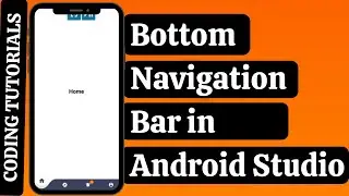 Bottom Navigation Bar in Android Studio | Bottom Navigation Bar with Fragments | Coding Tutorials