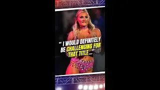 Tiffany Stratton on Liv Morgan's romance & a match with her #wwe #livmorgan #tiffanystratton #shorts