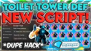 Toilet Tower Defense SCRIPT HACK PASTEBIN | Auto Farm MACRO RECORD | GEMS + Units DUPE | BEST HACK!