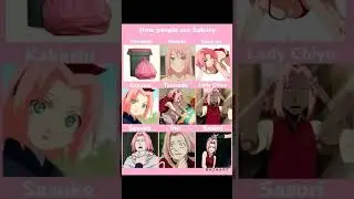 How you see Sakura #sakura #narutoshippuden #anime #animeedit #trending #viralvideo