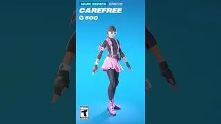 NEW Icon Series Carefree Emote Fortnite 