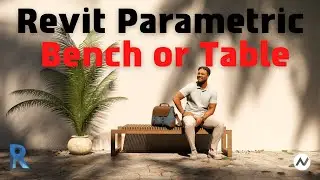 Parametric Revit Family - Bench or Table