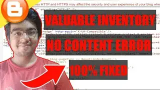 Valuable Inventory No Content AdSense Error Solved with Proof |Blogger AdSense Approval Error Solved