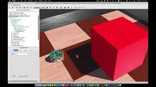 Webots Hands-On I.1: Building a world in Webots - Collision and Physics
