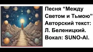 Версия-4. Текст Л.Беленицкого. Между Светом и Тьмою. #музыка #2024 #поэзия #мистика