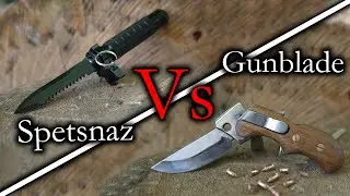 Spetsnaz Ballistic Knife VS Gunblade (Ultimate Test) Lords of the Blades Ep.12