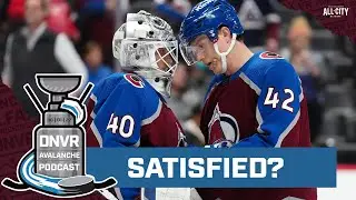 How satisfied should the Colorado Avalanche be with the first quarter of the season