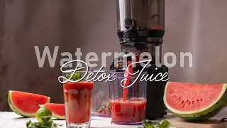 🍉 Watermelon Mint Detox Juice Recipe Using Kuvings AUTO10