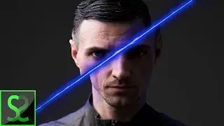 How to slice / cut head with laser in Photoshop | Photoshop tutorial