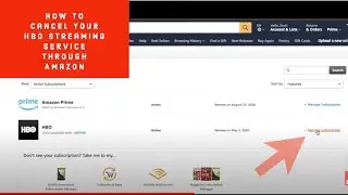 How to Cancel Your HBO Streaming Service Through Amazon 2020