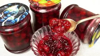 Вишня в желе на зиму | Cherries in jelly for the winter