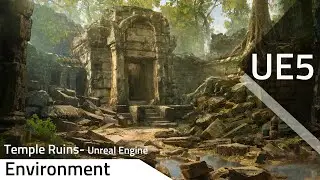 UE5 Temple Ruins Live - 3ds Max - Unreal Engine 5 #Unrealengine5 #3dsmax #gamedevelopement