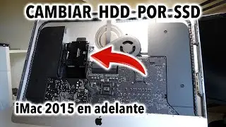 Cambiar HDD por SSD en iMac 2015 en adelante