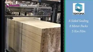Автоматическая горизонтальная упаковочная машина по технологии «Стретч-худ»