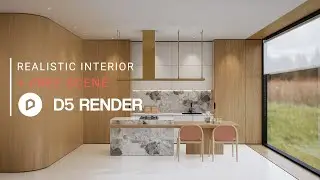 Realistic Interior Render Tutorial with D5 Render | Pantry 208 | Free Download