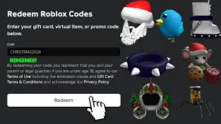 NEW ROBLOX PROMO CODE OUT NOW!!! | Roblox Christmas Promo Codes | Roblox Promo Codes