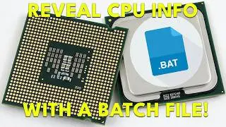 Master Intel & AMD CPU Detection Using Batch Files - Easy Guide!