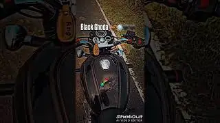 #royalenfieldbikes #myblackbullet 🖤🖤🖤🖤💣💣🤍🤍💯 Bullet Standard sher ki dahad