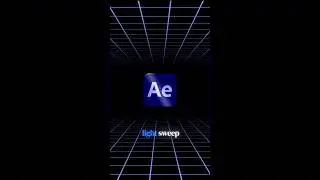 Animate a light sweep for your logo or image in after effects. Adobe after effects Tutorial! 🔥‼️