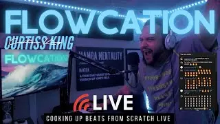 Making Beats LIVE: Curtiss King Making Beats in FL Studio | FLOWCATION [ep. 73]