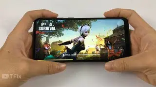 Samsung A11 Test Game Rules of Survival RAM 3GB | Snapdragon 450, Battery Test on Samsung A11