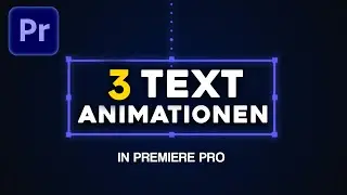 3 Smooth & Crazy TEXT Animations in Adobe Premiere Pro - No Plugins