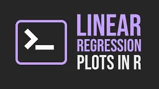 Linear Regression Plots in R