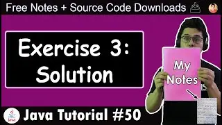 Java Tutorial: Exercise 3 - Solutions & Shoutouts