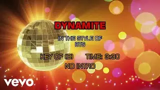 BTS - Dynamite (Karaoke)