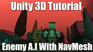 Unity 3D Tutorial | Create Easy Enemy Patrol A.I With NavMesh