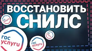 Как восстановить Снилс через Госуслуги