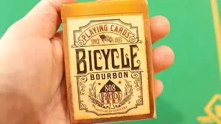 Обзор Классной Колоды Bicycle Bourbon Бурбон / Купить Карты для Фокусов и Покера 
