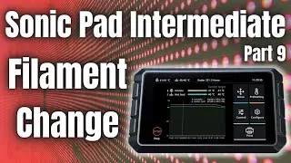 How To Complete a Mid-Print Filament Change - Sonic Pad Intermediate Part 9