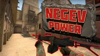 NEGEV POWER!!!Выиграли катку против читеров!!?