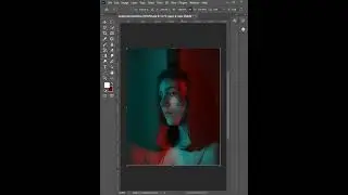 How to Create Duotone Double Exposure Effect in Photoshop   Photoshop Shorts