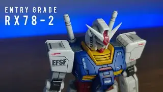 Hand Paint Gunpla | Practice with Entry Grade RX78-2