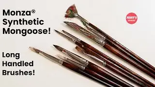 Synthetic Mongoose Brushes - Mimics the bounce of mongoose hair!