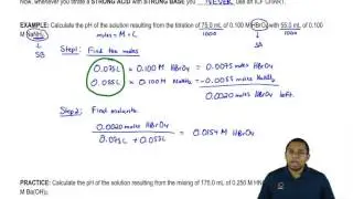 Acid and Base Titrations: Strong Acid and Base Titration