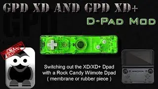 GPD XD  and GPD XD(Plus) - D-Pad Mod ( Directional pad rubber piece )