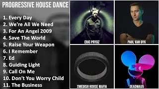 PROGRESSIVE HOUSE DANCE Music Mix - Eric Prydz, Above & Beyond, Paul van Dyk, Swedish House Mafi...