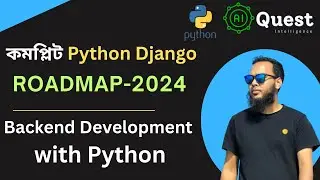 Roadmap: Web Development with Django | Python Backend Development Roadmap 2024