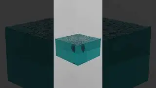 Satisfying Ball Falling into Water | Blender Animation 