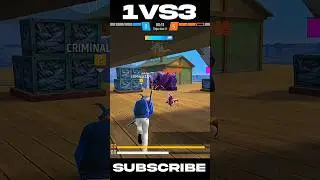 1VS4 🤯 ARI VS BOSS ARMY YT 🔥🔥😱 Using My CSR Skills 😳 Against V Badge Region Squad 🎯 #shorts #short