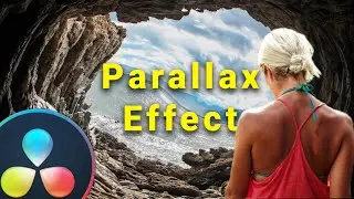 Make The PARALLAX EFFECT Fast In Davinci Resolve 16!