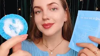 АСМР Ухаживаю за Кожей Твоего Лица. Массаж Лица с Маслом • ASMR Doing Your Skincare