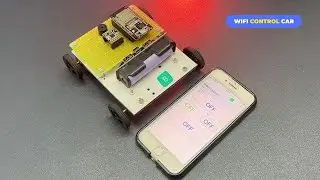 How to make a WIFI control car | ESP32