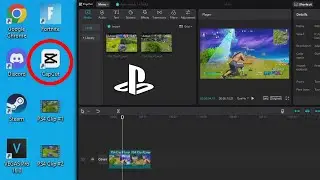 How to EDIT PS4 VIDEOS ON PC (EASY) (CAPCUT)