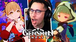 Breath Of The Wild Player REACTS to Inazuma's NEWEST Characters in Genshin Impact!!