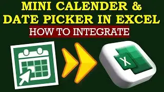 How to Insert a Calendar in Excel (the Simplest Way)